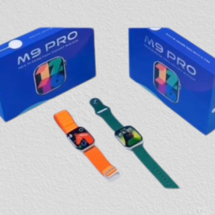M9 Pro Smart Watch: AMOLED Display, Dual Straps - Stylish Fitness Companion